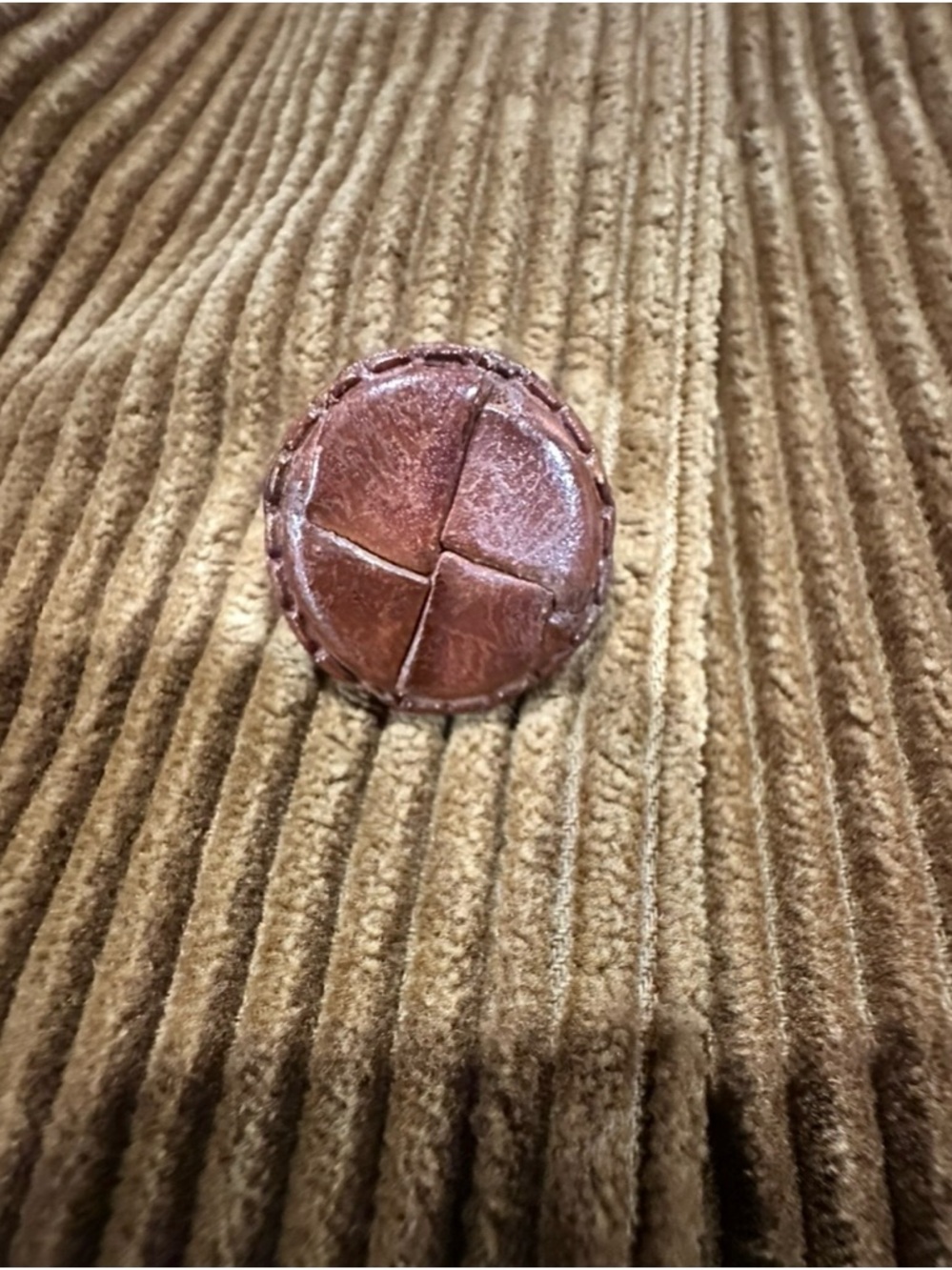 Vtg 70s Catalina Martin Corduroy Jacket Brown Sherpa Ranch Western Chore Coat 42 - Picture 5 of 8